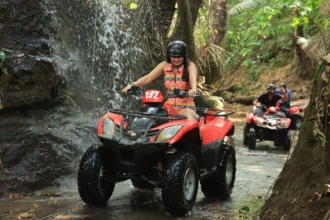 Ubud ATV Ride through Jungle and Waterfalls - Waterfall time: how soaked you’ll get and how to handle it