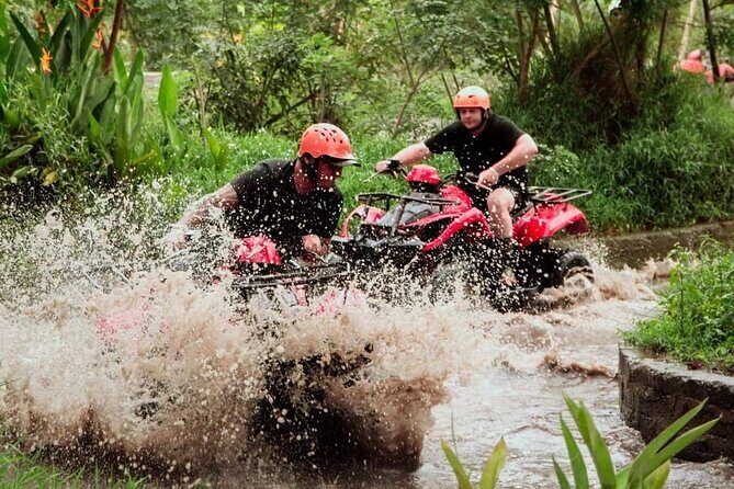 Ubud Bali ATV Quad Bike Legong Temple cave with Lunch and Pool - Safety and Guide Style: Clear Instructions, Real Confidence