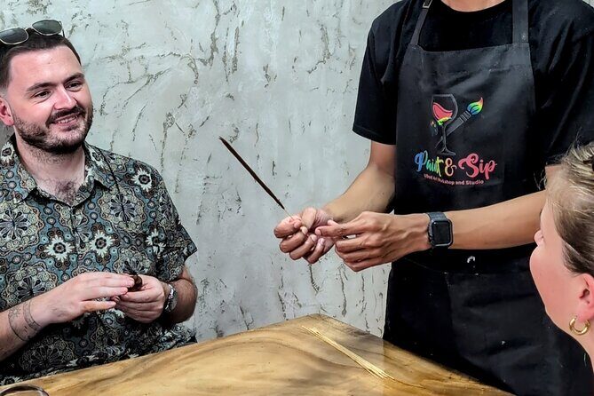 Ubud: Incense Making Workshop. Create Incense From Scratch! - Optional ceramic incense burner painting (45k)