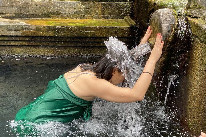 Ubud Private Chasing Waterfall and Water Temple Tour - Tegalalang Rice Terrace: the photos usually come fast