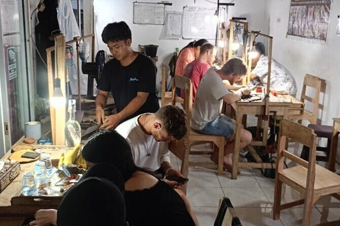Ubud Silver Class Making Your Own Silver with 7gr of Silver - How the Ubud workshop turns craft time into a real souvenir
