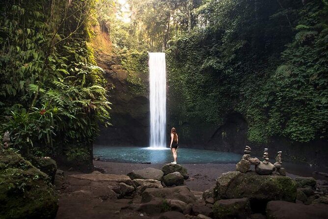 Ubud Top Waterfall and swing in tegallalang - The Tegallalang swing add-on: fun, but manage expectations