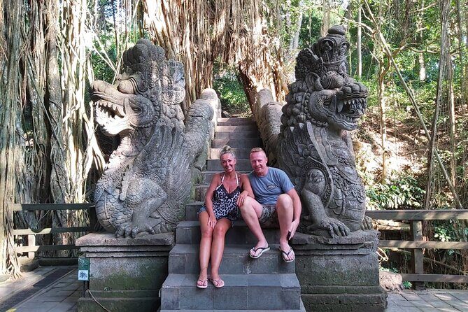 Ubud Tour : Monkey forest, Rice terrace, Water temple, Waterfall & Jungle Swing - Sacred Monkey Forest Sanctuary: seeing macaques without getting distracted