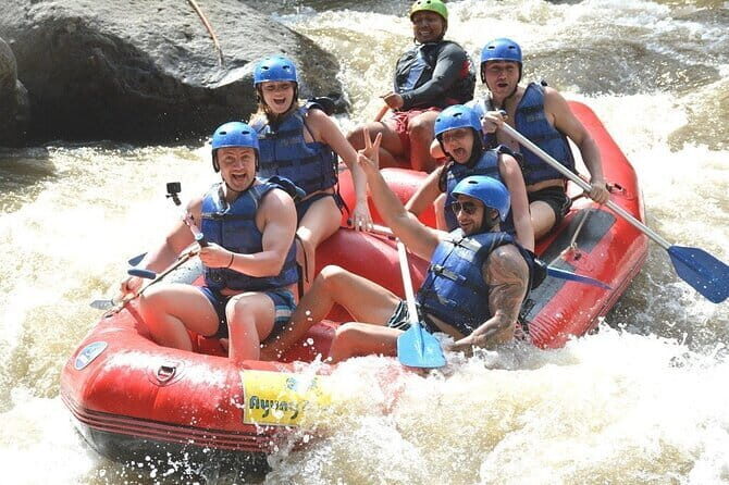 Ubud White Water Rafting with Buffet Lunch - The 2-Hour Ride: Rapids, Waterfalls, and Stone Carvings