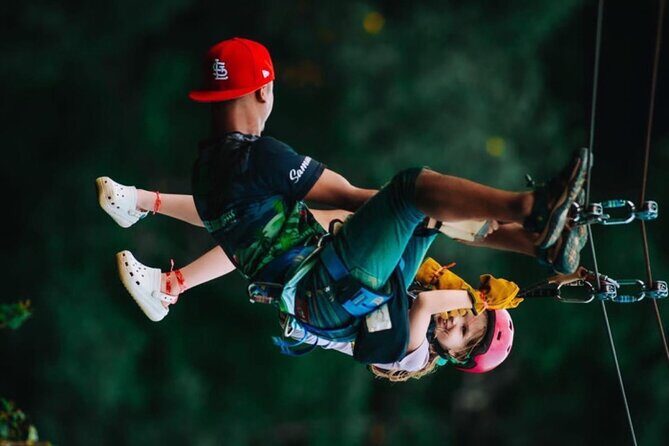 Ubud Zip-Line Adventure, Rice Terrace & ATV Quad Bike - Ziplining over Tegalalang: short flight time, strong wow-factor