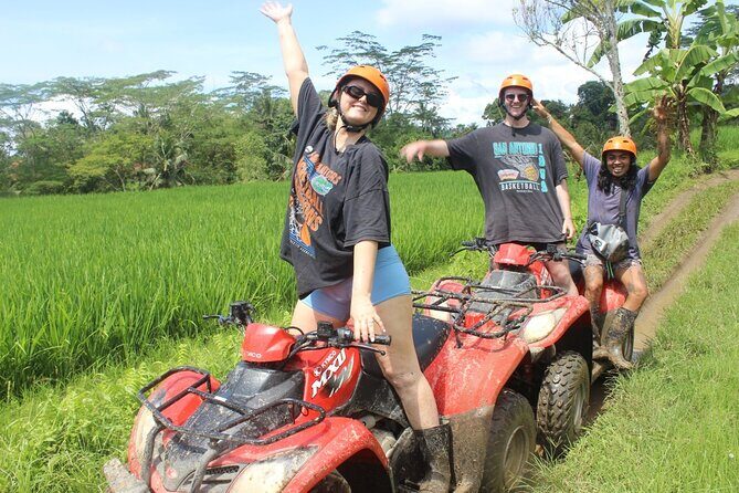 Ubud's Quad Bike - ATV Single Ride - Entering The Surya Bintang start: check-in to safety briefing